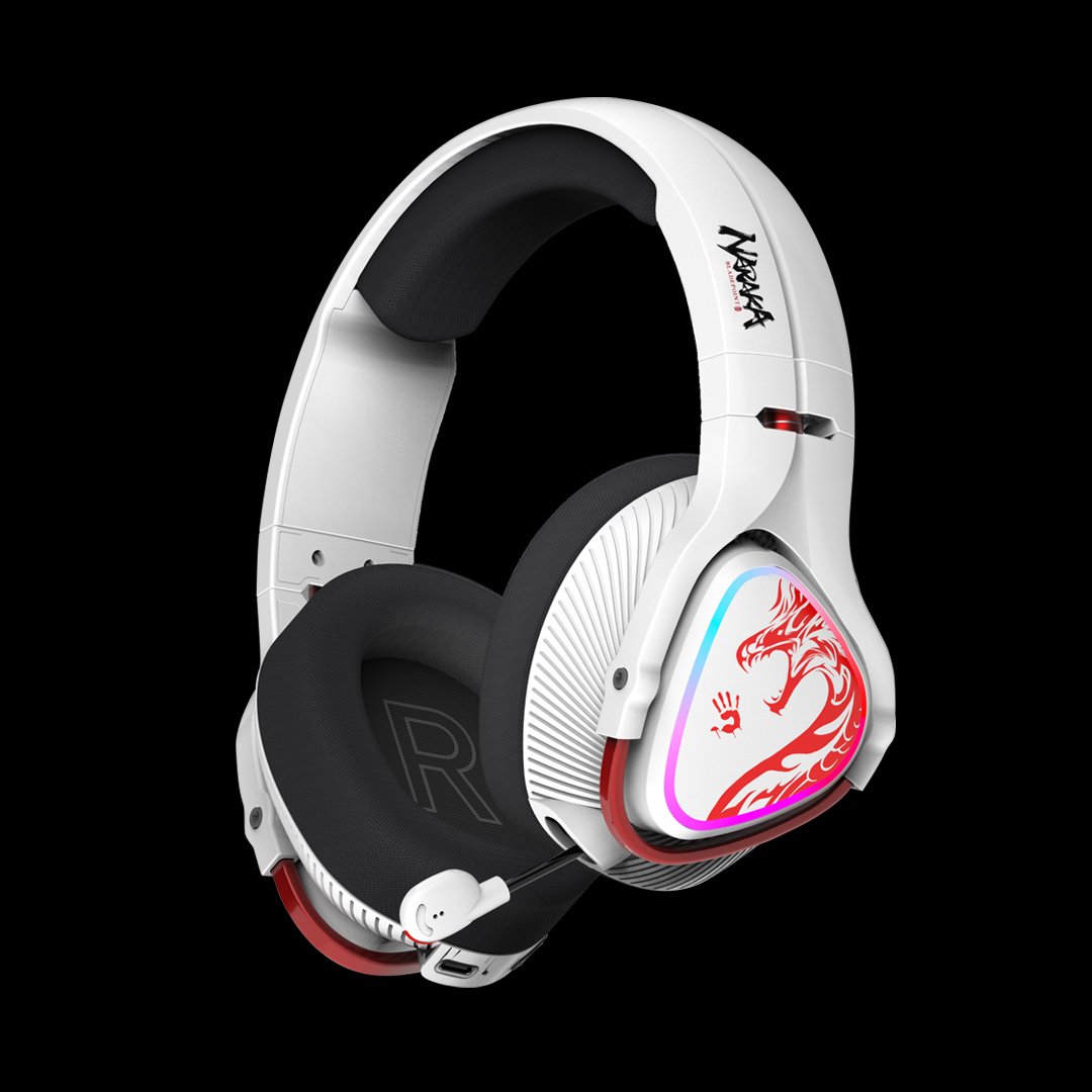 Bloody MR720 Multi-Mode 2.4G + BT RGB Gaming Headset view 3