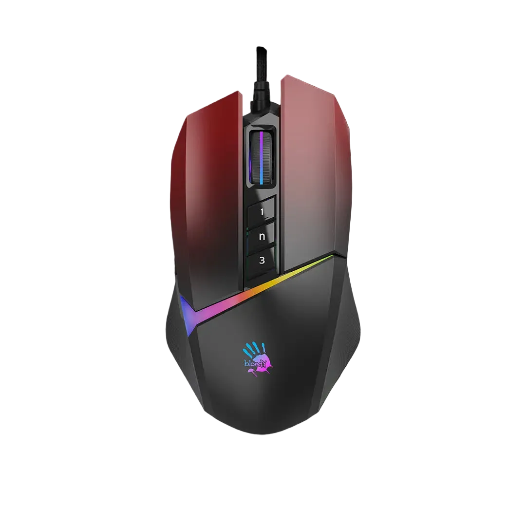 Bloody W60 Max RGB Esports Gaming Mouse view 1