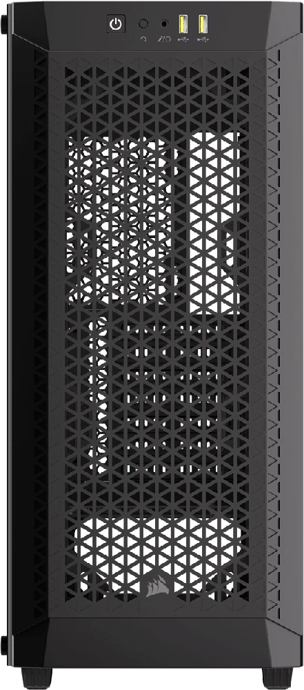 Corsair 480T Airflow Tempered Glass Mid-Tower Case - Black view 2
