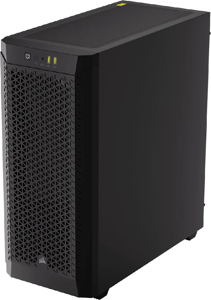 Corsair 480T Airflow Tempered Glass Mid-Tower Case - Black view 3