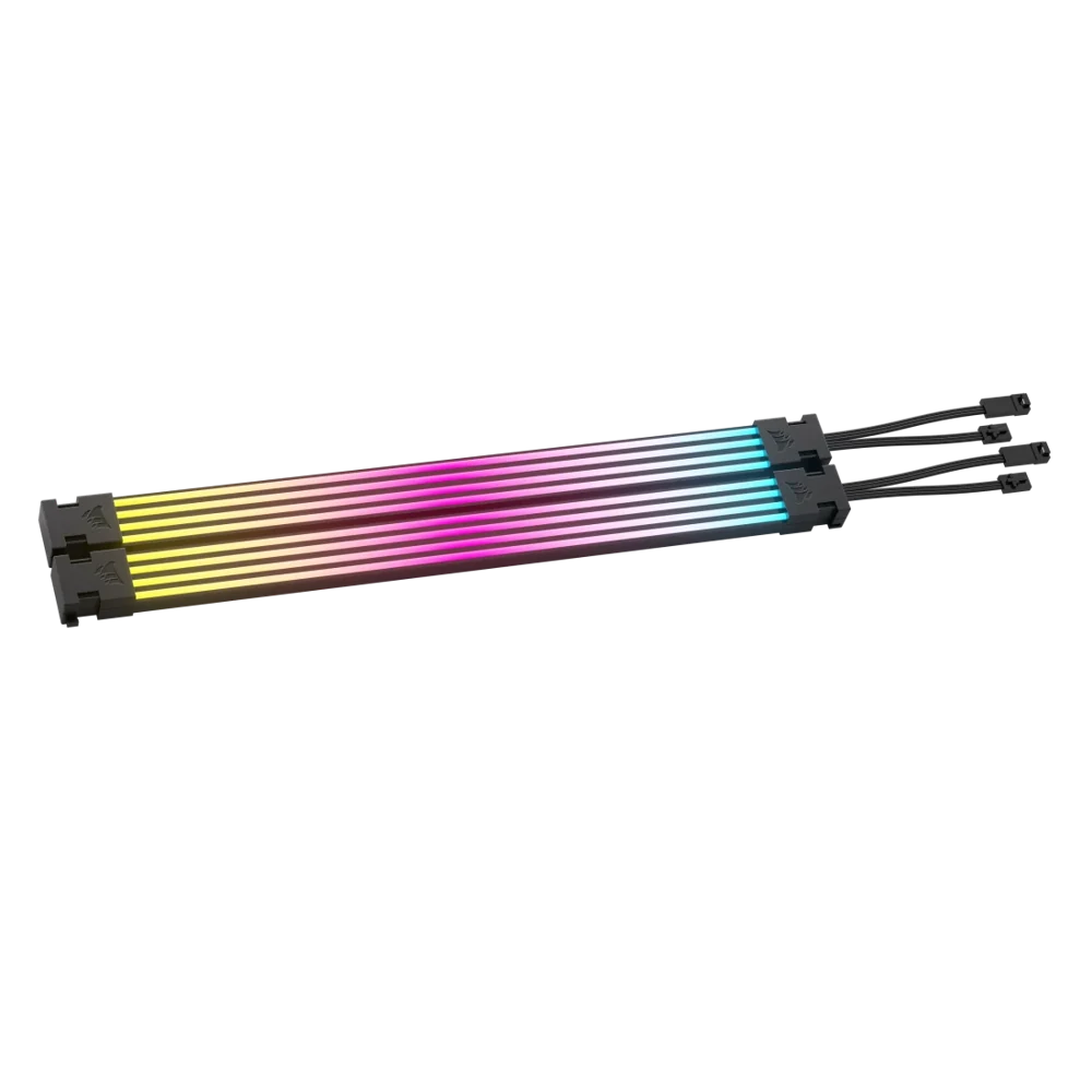 Corsair ARGB PSU Cable Strips view 1