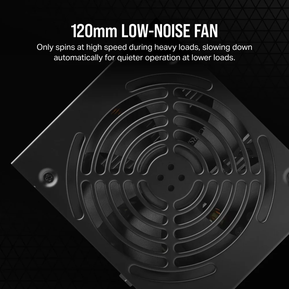 Corsair CX650 650W 80 PLUS Bronze ATX Power Supply view 3
