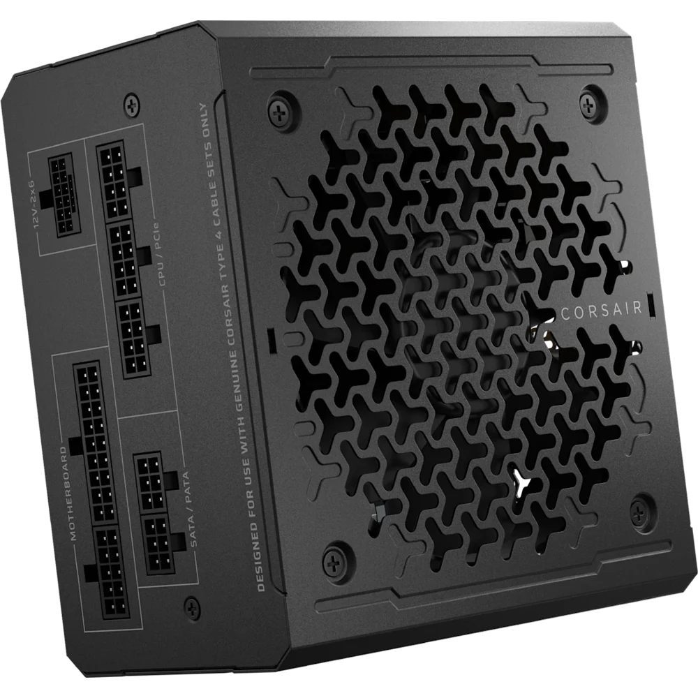 Corsair RM850e 850W Fully Modular ATX Power Supply view 1