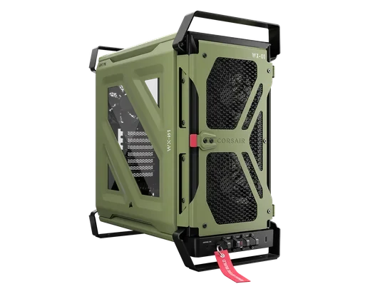 Corsair WARTHOG RS Performance Mid-Tower Case (Military Green) view