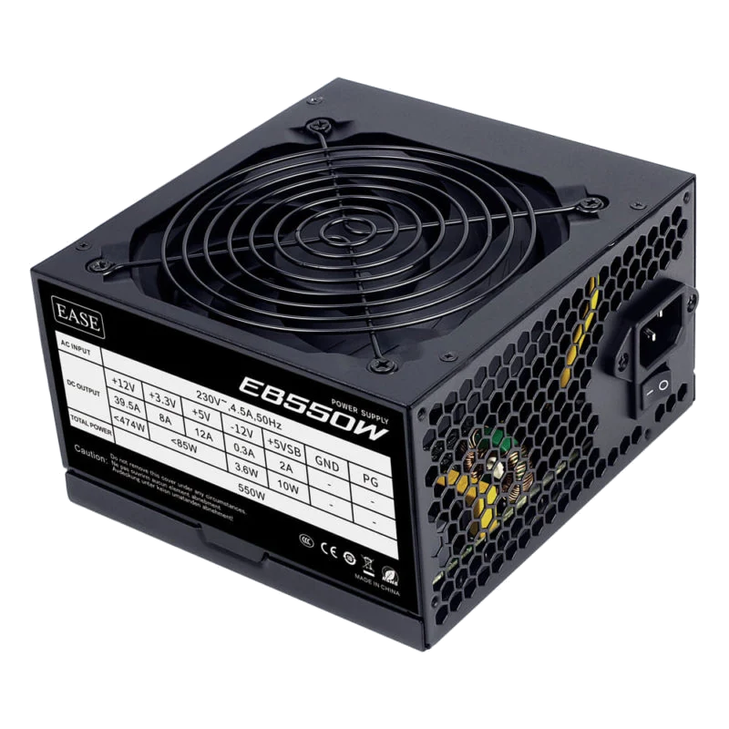 Ease 550W 80+ Bronze Power Supply view 1