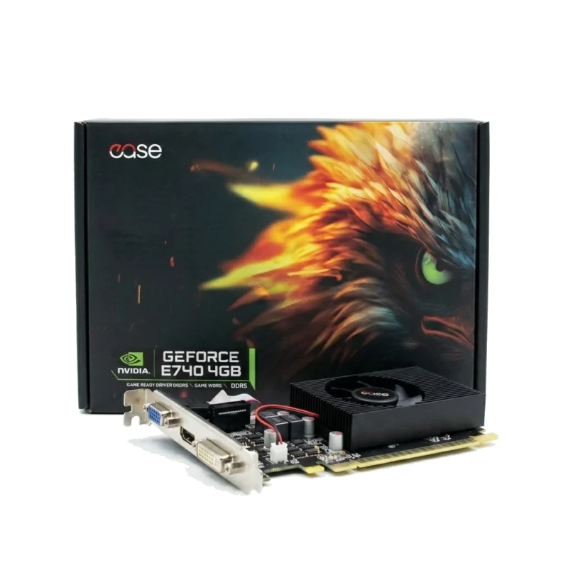 Ease GeForce GT 740 4GB GDDR5 Single-Fan Graphics Card view 2