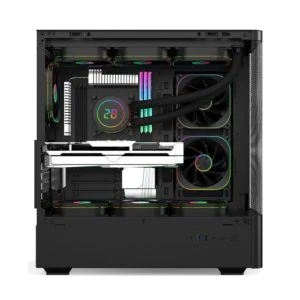 Ease Panoramic Mesh ATX Gaming Case with 3 ARGB Fans view 2