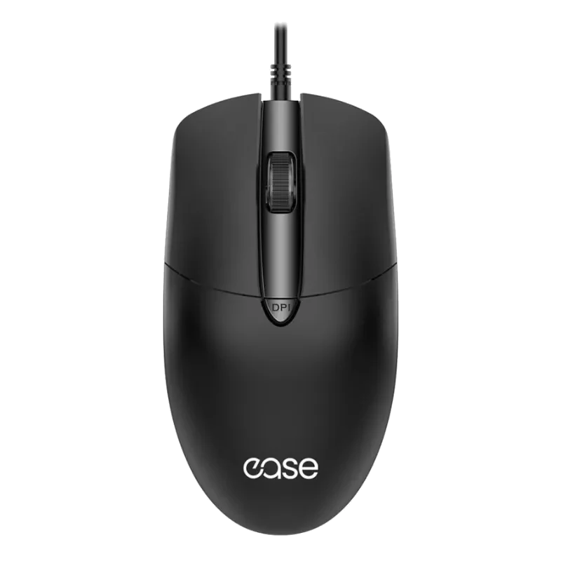 Ease Silent Wired Optical Mouse 1600 DPI view 2