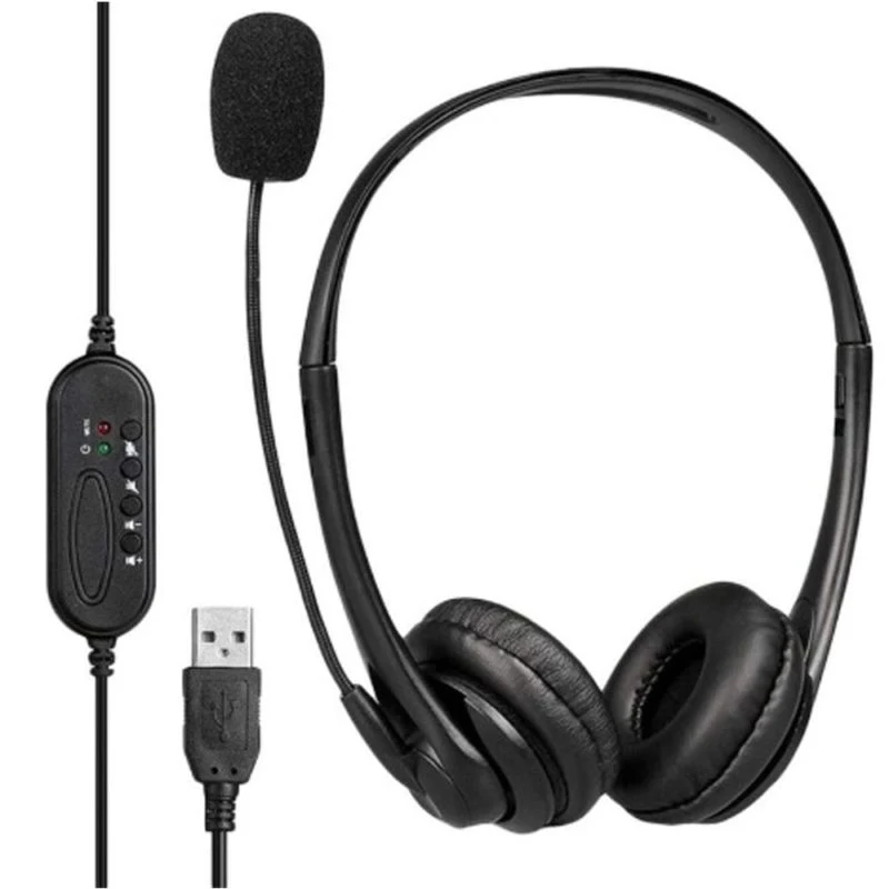 Ease EHU40 USB Wired Headset with Microphone