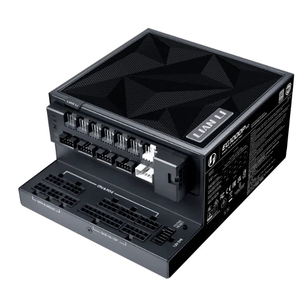 EDGE Platinum V2 1000W EG1000P 80+ Platinum ATX 3.1 Power Supply - Black