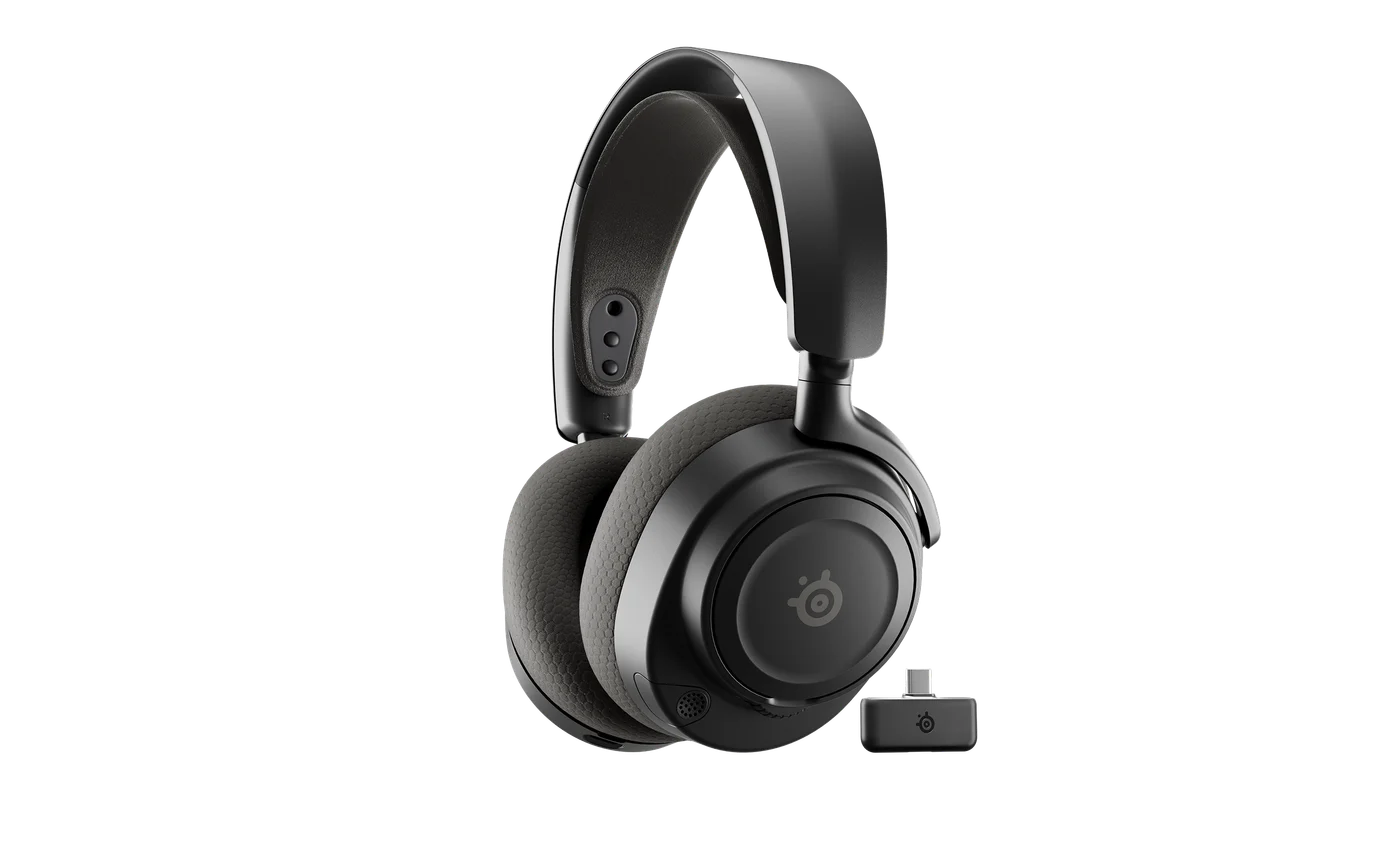 SteelSeries Arctis Nova 7 Gen 2 wireless gaming headset in black