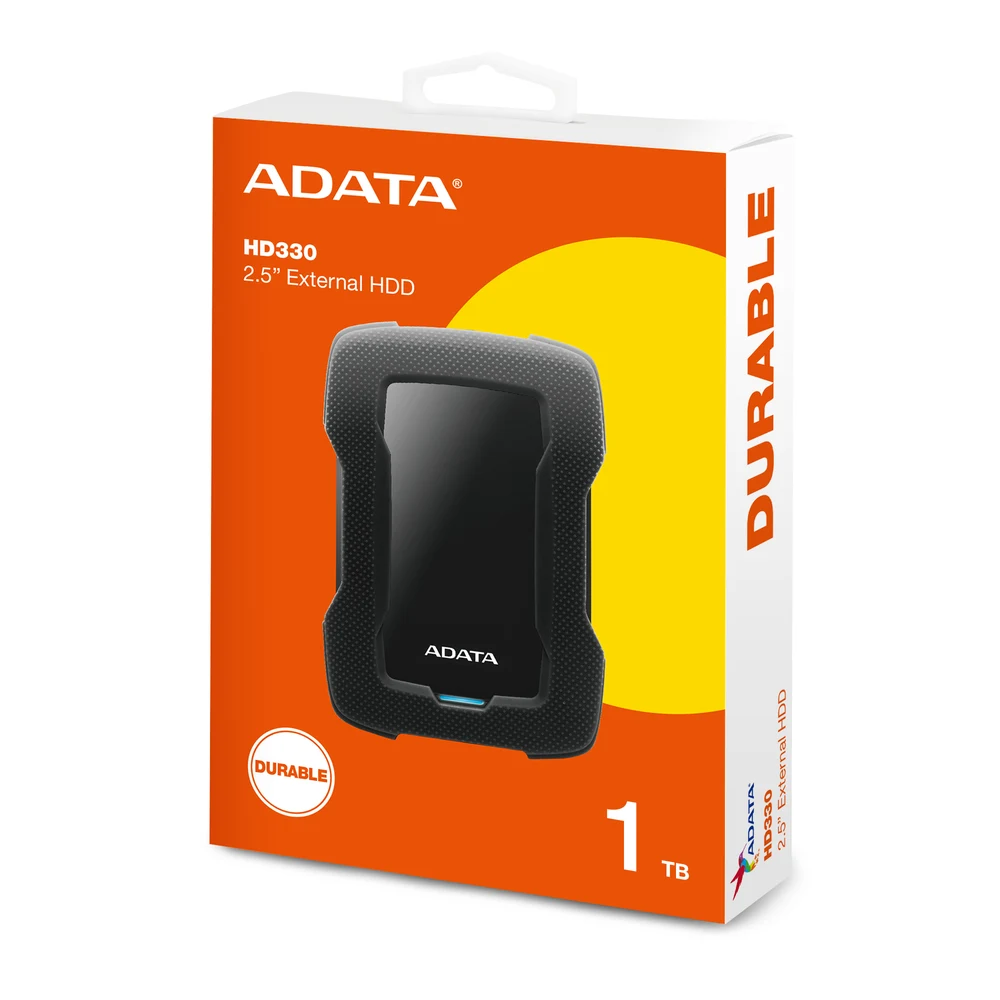 ADATA HD330 Shock-Resistant External Hard Drive