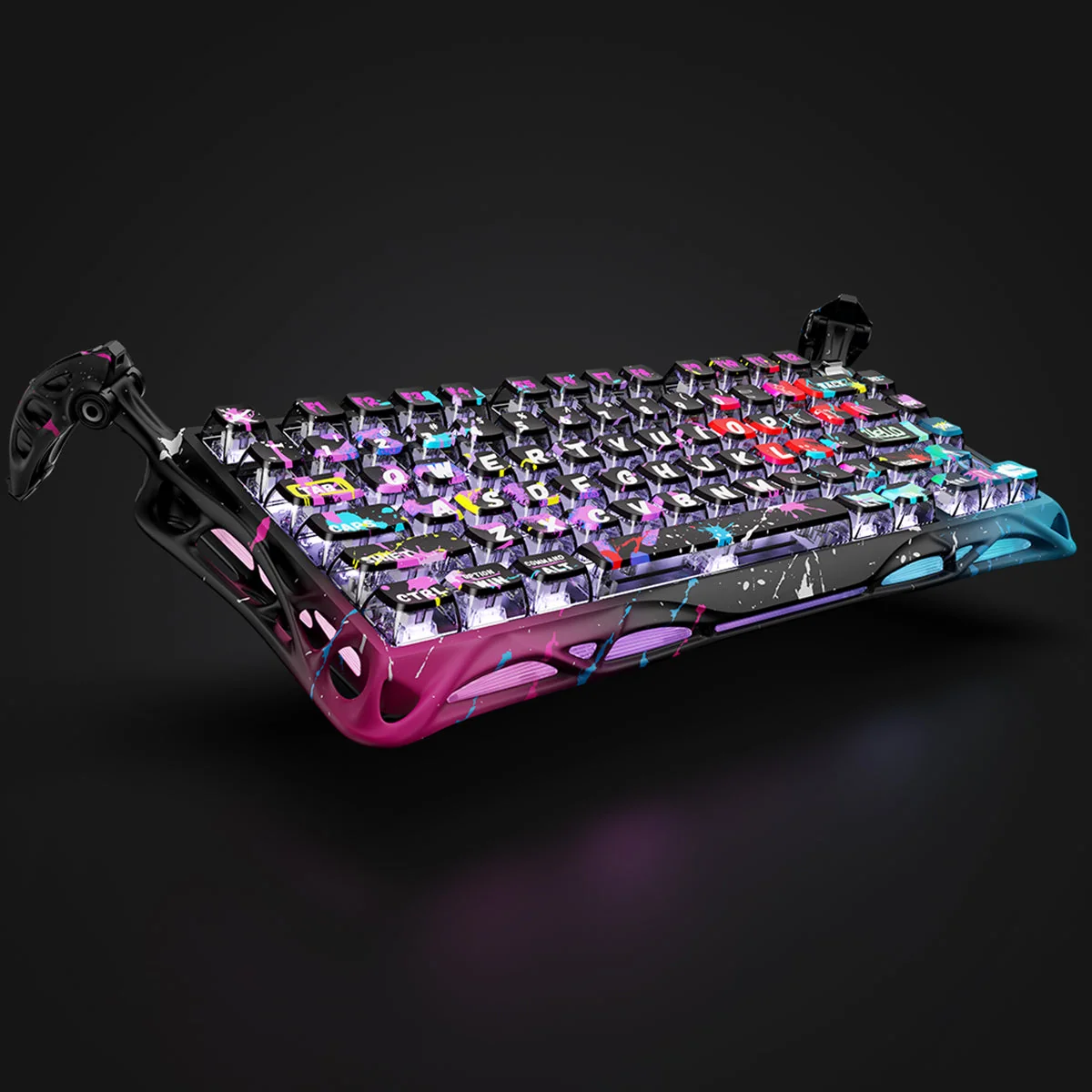 GravaStar Mercury V75 Pro keyboard showing its 75% compact layout