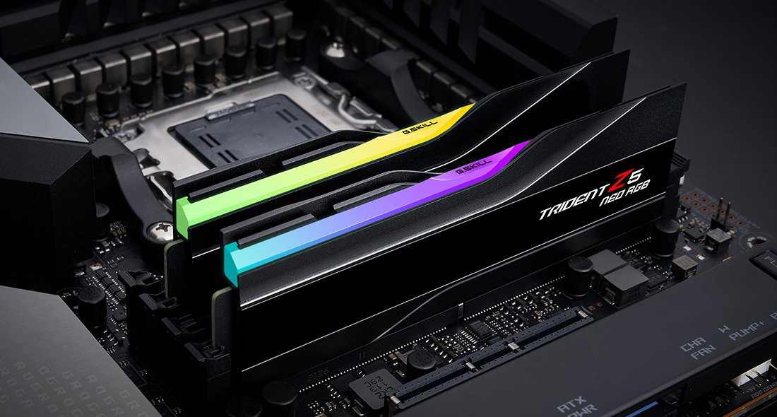 G.Skill Trident Z5 Neo RGB DDR5-6000 CL36 32GB (2x16GB) view 2