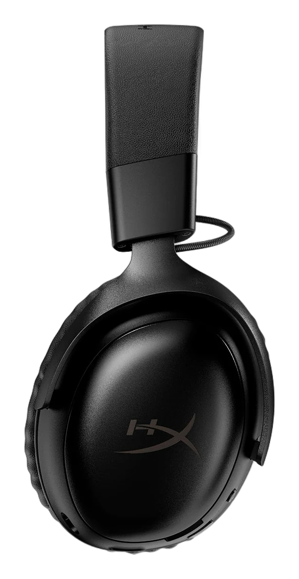 HyperX Cloud III S Wireless black headset side profile