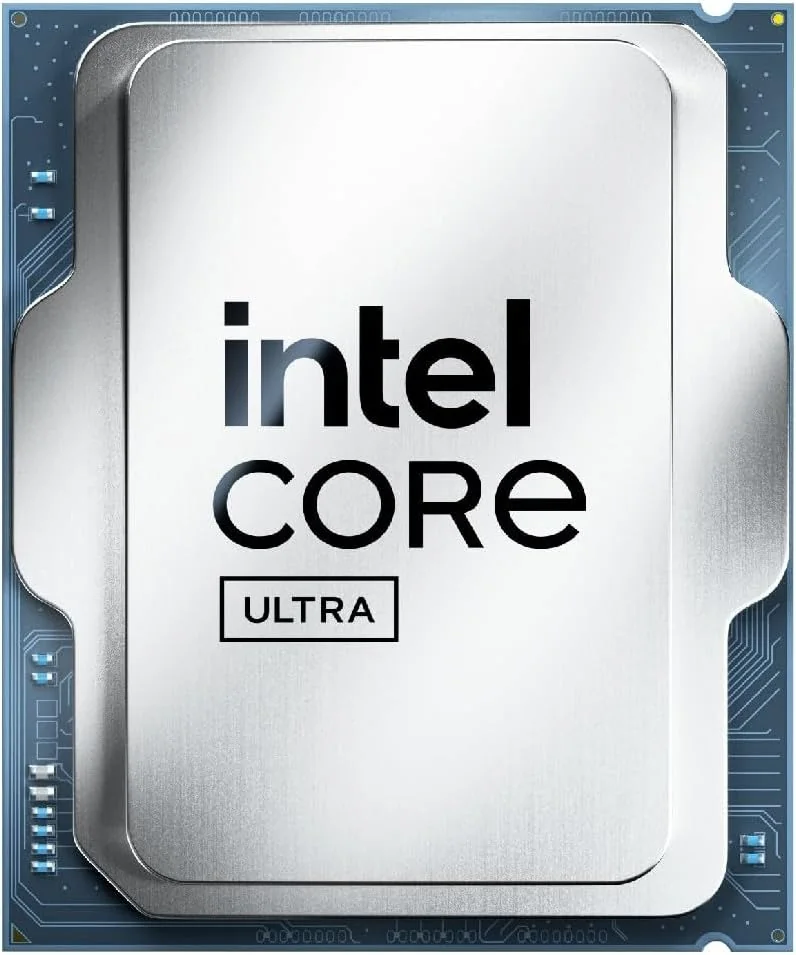 Intel Core Ultra 5 processor chip, top view
