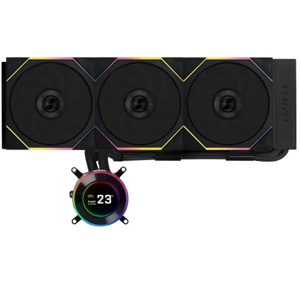 Lian Li HydroShift II LCD-C 360mm Round LCD AIO (CL Wireless Fans)