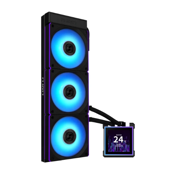 Lian Li HydroShift II LCD-S 360mm Square LCD AIO (CL Wireless Fans)
