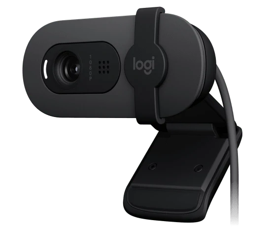 Logitech Brio 100 Full HD Webcam (Graphite) view