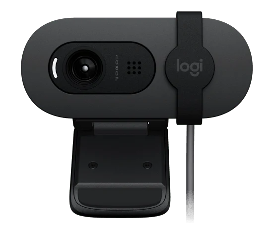 Logitech Brio 100 Full HD Webcam (Graphite) view