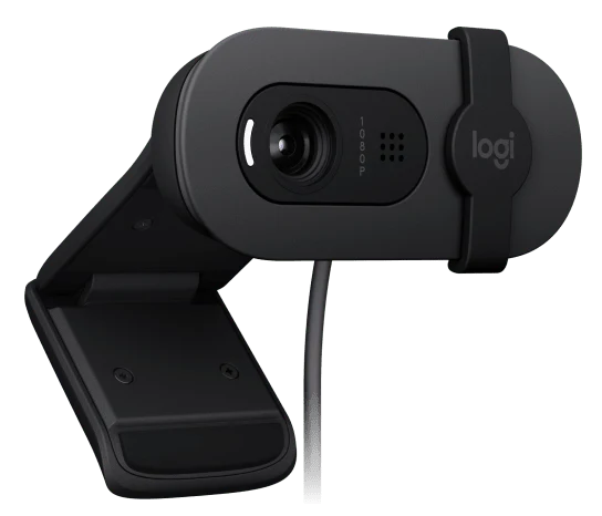 Logitech Brio 100 Full HD Webcam (Graphite) view