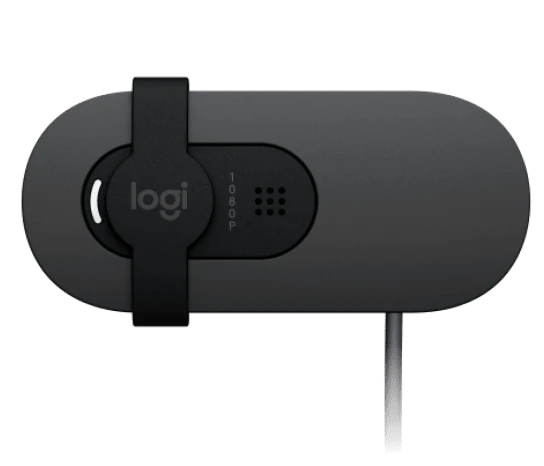 Logitech Brio 100 Full HD Webcam (Graphite) view