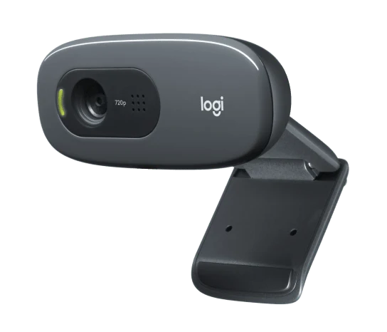 Logitech C270 HD Webcam (Black) view