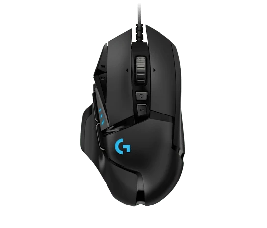 Logitech G502 HERO High Performance Wired Gaming Mouse (Black) view