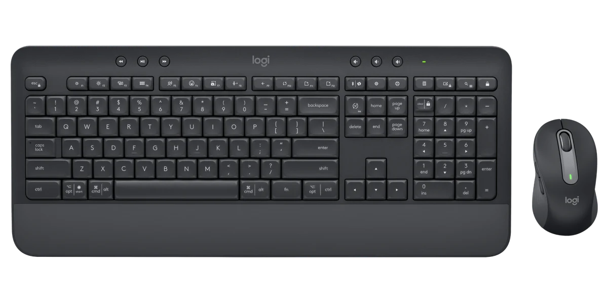 Logitech MK650 Signature Wireless Keyboard and Mouse Combo (Graphite)