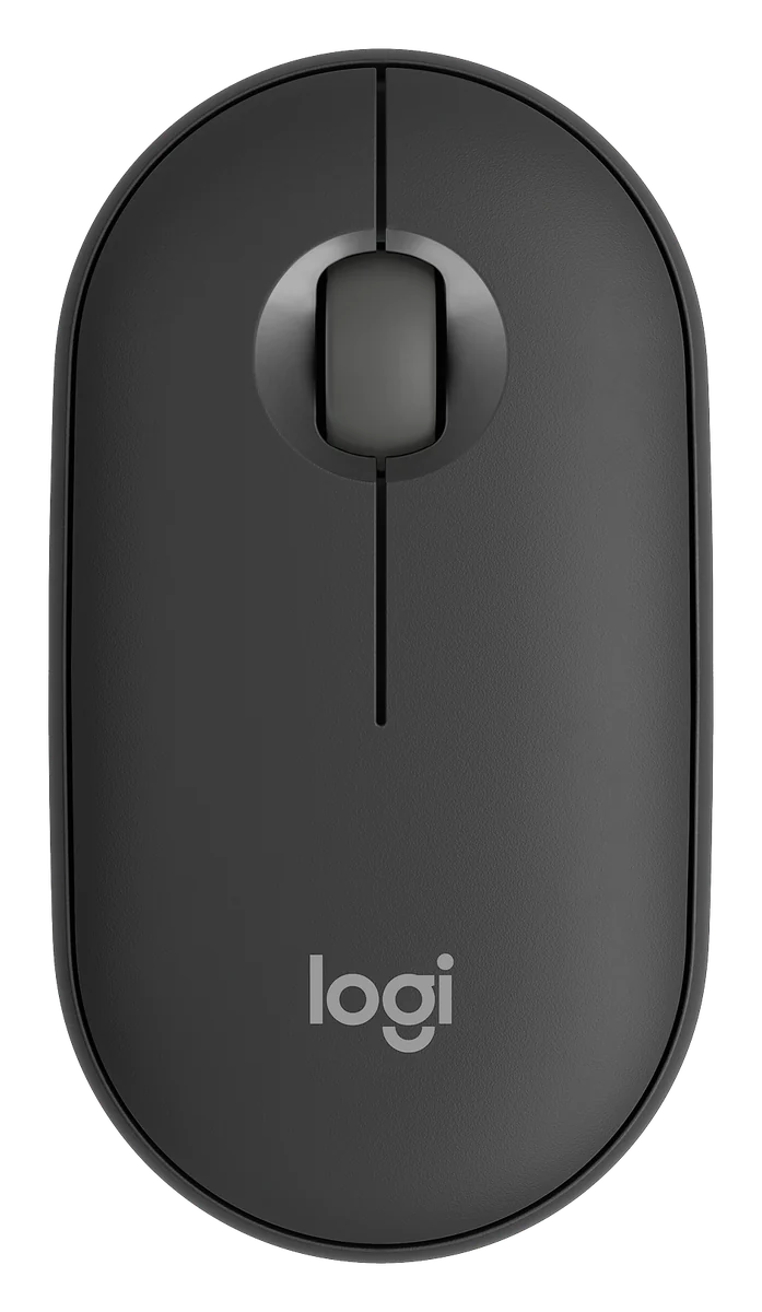 Logitech Pebble Mouse 2 M350s Slim Bluetooth Mouse - Tonal Graphite (910-006988), view 1