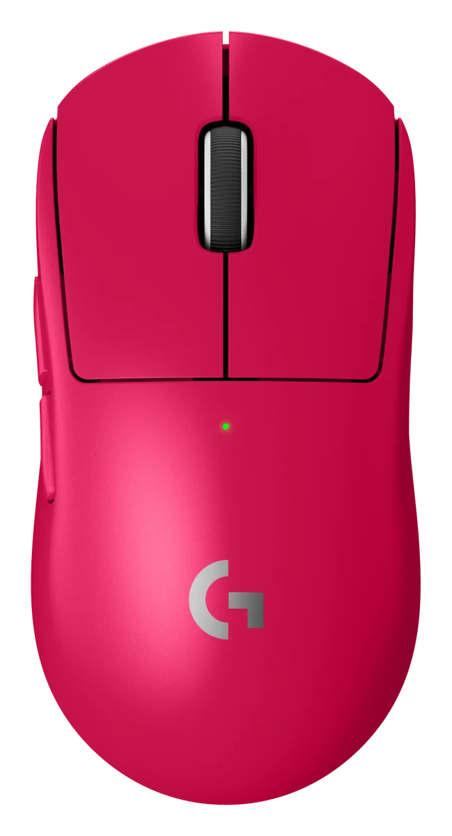 Logitech PRO X SUPERLIGHT 2 Wireless Gaming Mouse in Magenta, view 4