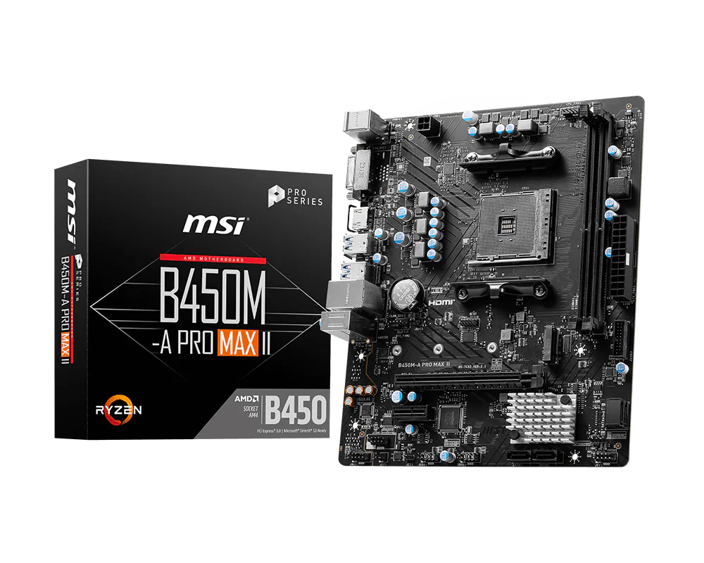 MSI B450M-A PRO MAX II view 5
