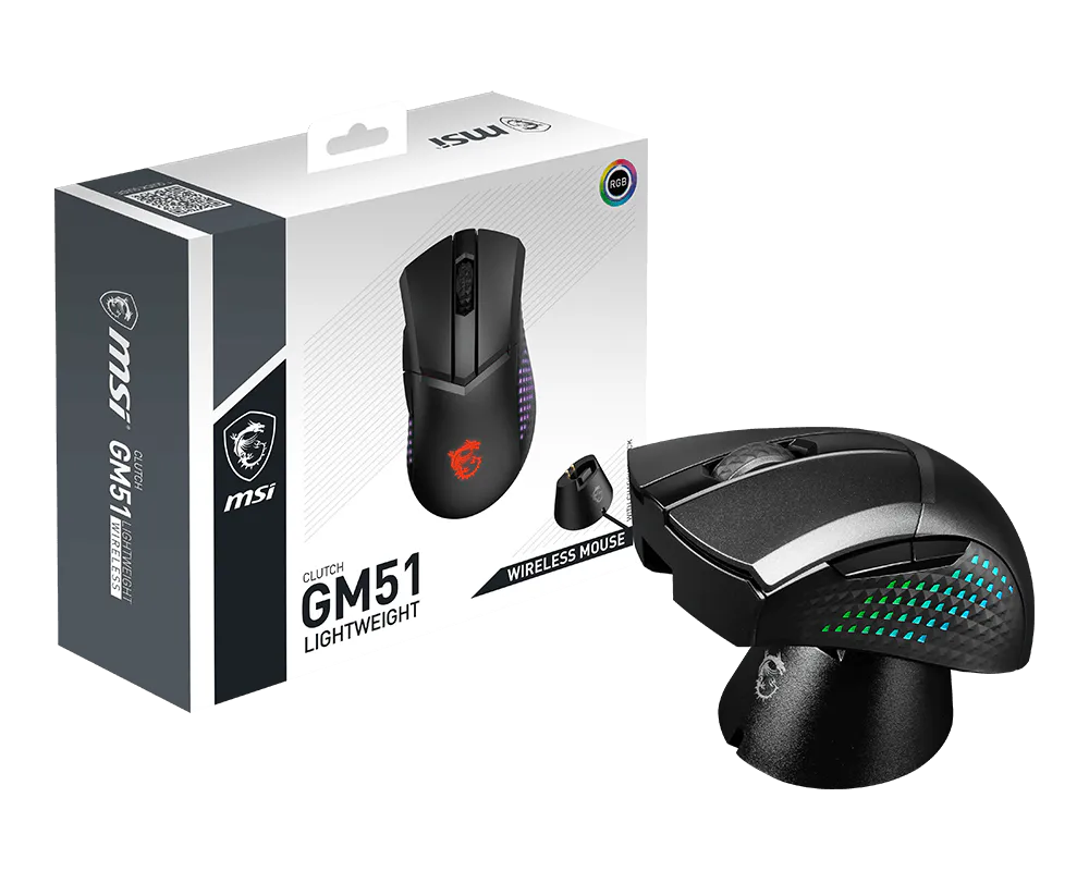 MSI Clutch GM51 Lightweight Wireless view 5