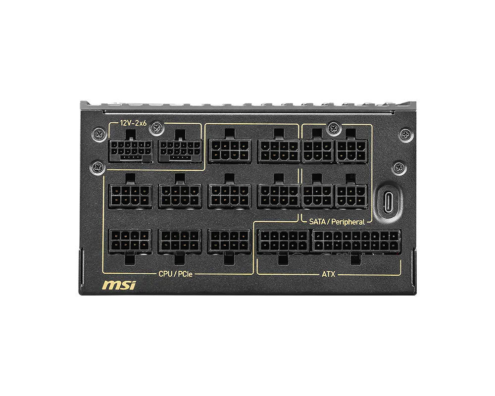 MSI MEG Ai1600T PCIE5 view 3