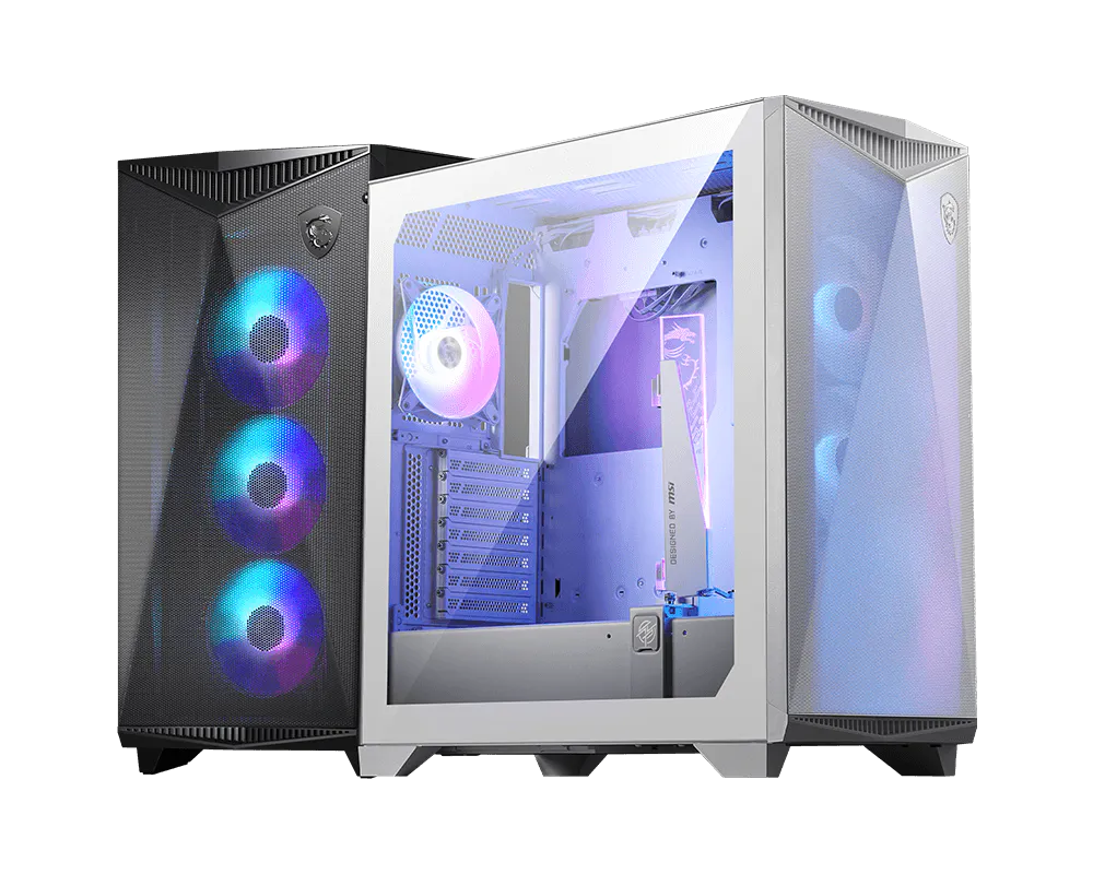 MSI MPG Gungnir 300R Airflow White view 2