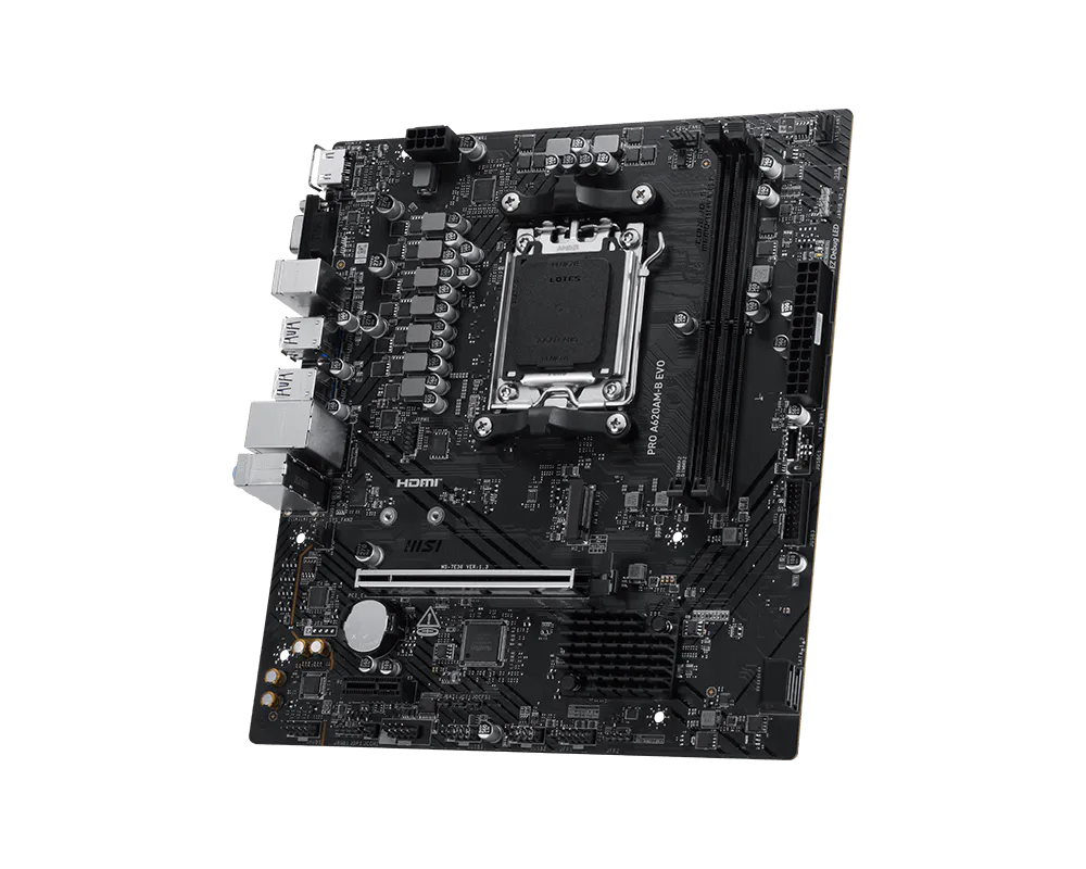 MSI PRO A620AM-B EVO view 2