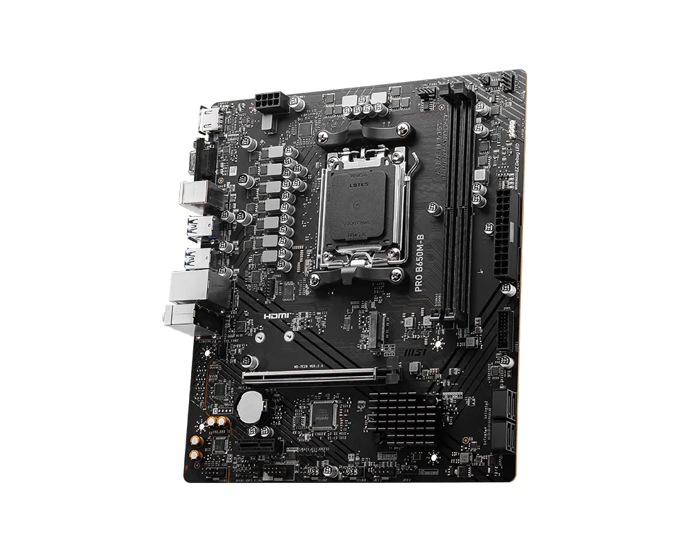 MSI PRO B650M-B view 3