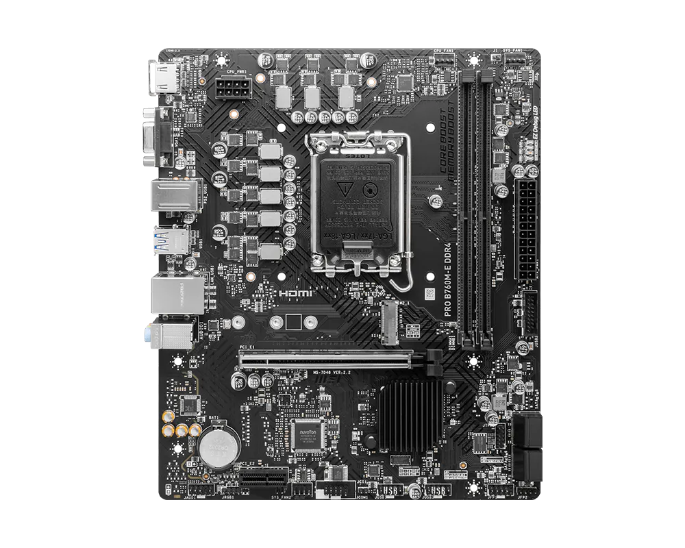 MSI PRO B760M-E DDR4 view 1