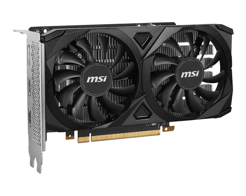 MSI GeForce RTX 3050 VENTUS 2X 6G OC view 2