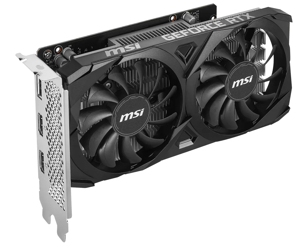 MSI GeForce RTX 3050 VENTUS 2X E 6G OC view 3