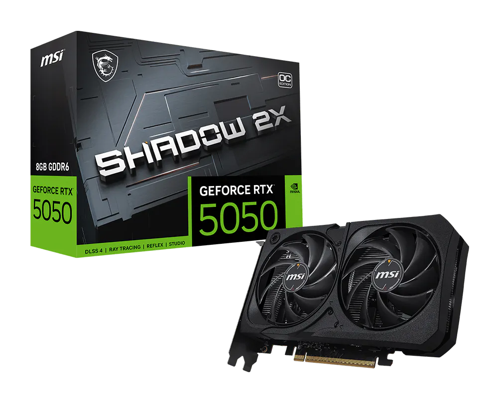 MSI GeForce RTX 5050 SHADOW 2X 8G OC view 5