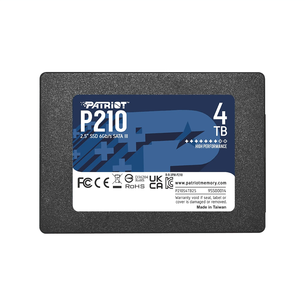Patriot P210 2.5-inch SATA SSD view 1