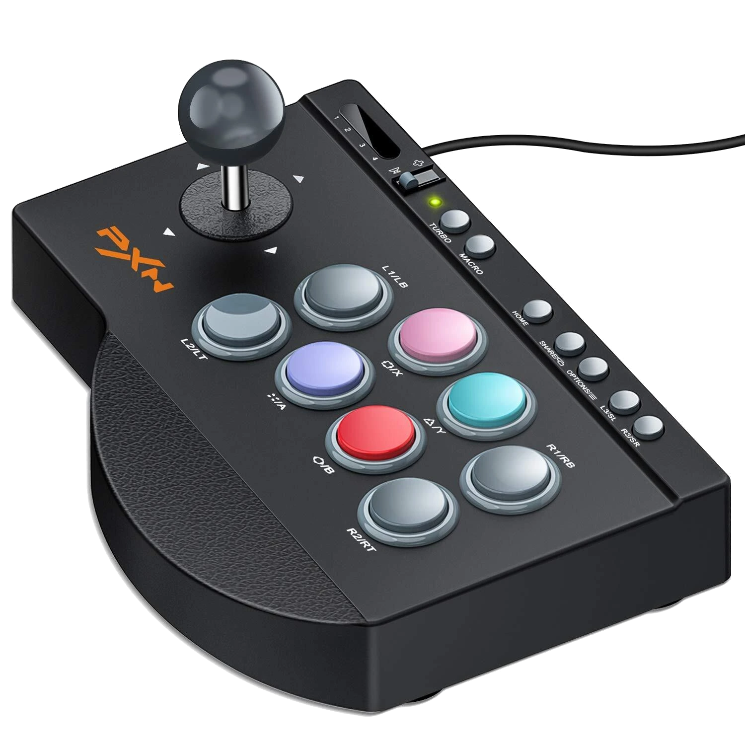 PXN 0082 Arcade Fight Stick view 1