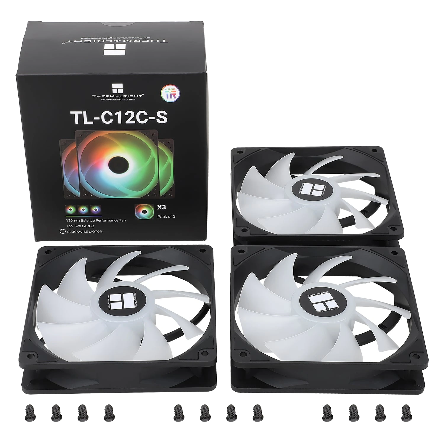 ThermalRight TL C12C-S Case Fan (3-Pack) view 5