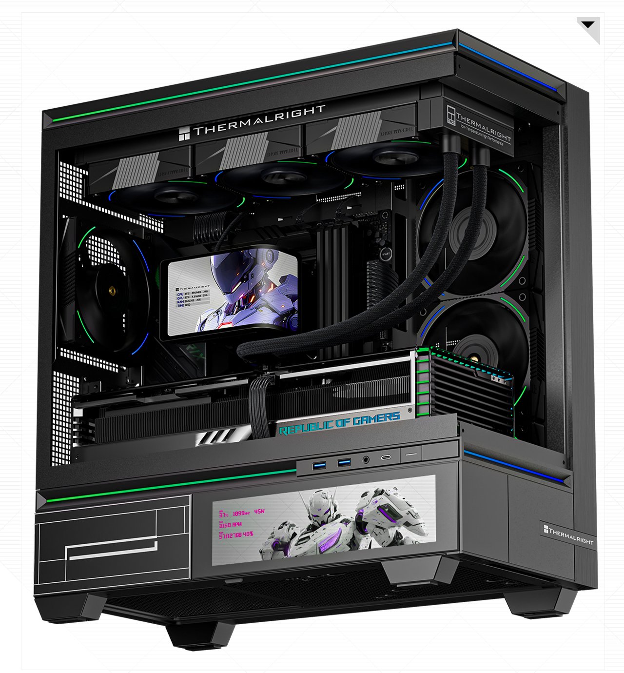 ThermalRight TR 360 Wonder Vision Turbo LCD ARGB view 5