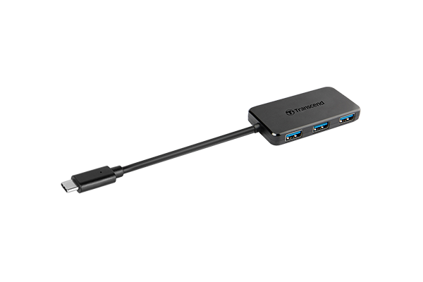 Transcend HUB2C USB-C 4-Port Hub view 1