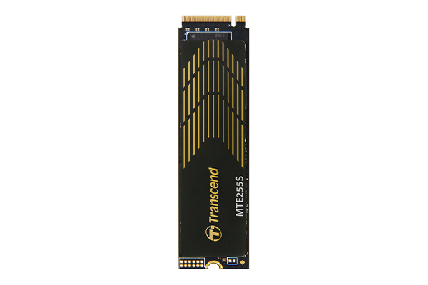 Transcend MTE255S M.2 2280 NVMe PCIe Gen4 x4 SSD view 1