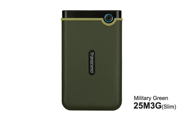 Transcend StoreJet 25M3 Portable Hard Drive view 1