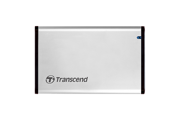 Transcend StoreJet 25S3 2.5" SATA Drive Enclosure (USB 3.0) view 1