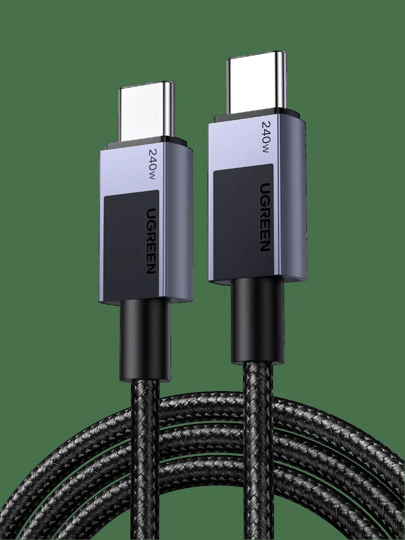 Ugreen 240W USB-C to USB-C Aluminium Braided Cable 2M